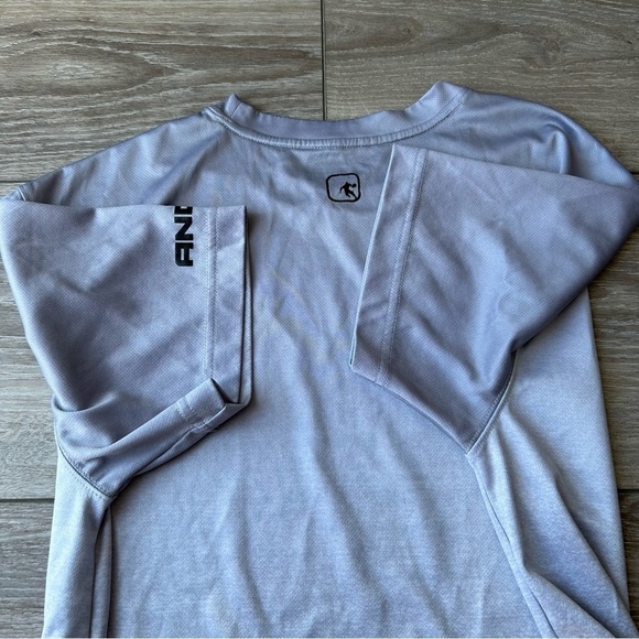 AND1 Mesh Ombre Crew Neck Short Sleeve Shirt - Picture 13 of 15